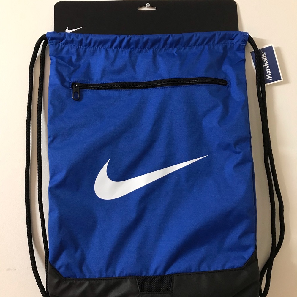 Nike Blue and Black Backpack